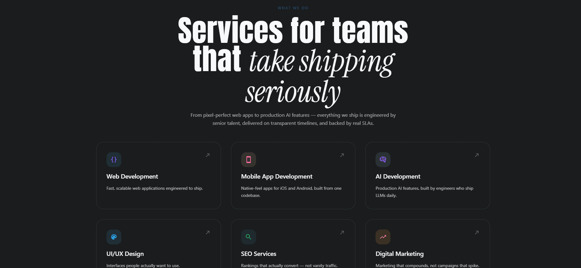 Summitbytes services page